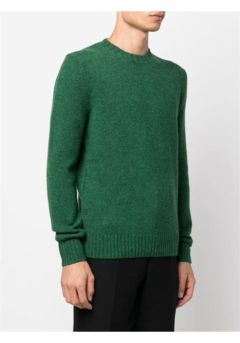 Green round neck sweater - men BALLANTYNE | V2P0005W06712820