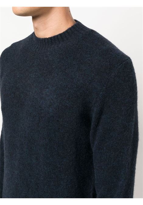 Blue round neck sweater - men BALLANTYNE | V2P0007W09113777