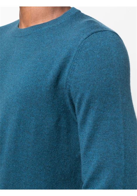 Blue round neck sweater - men BALLANTYNE | W2P00012K0013525