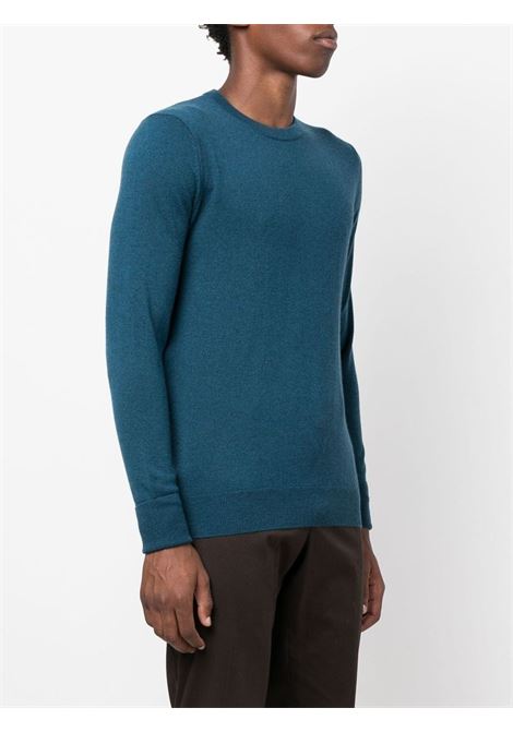 Blue round neck sweater - men BALLANTYNE | W2P00012K0013525
