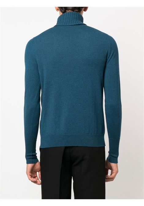 Blue roll neck sweater - men BALLANTYNE | W2P01012K0013525