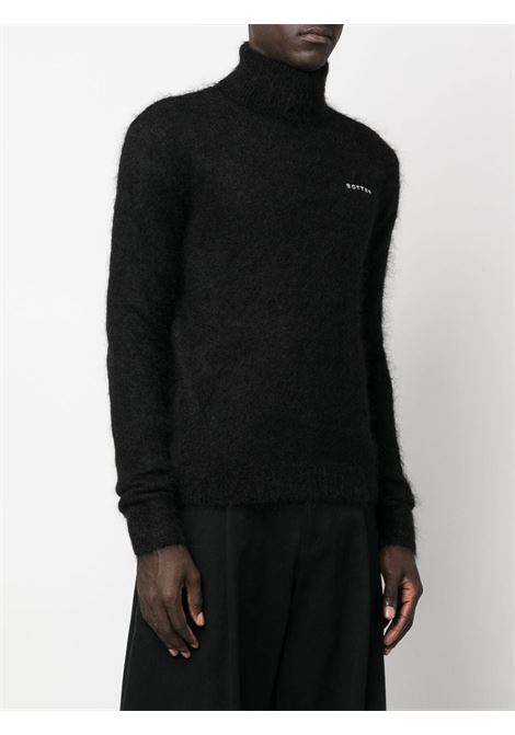 Black roll neck sweater - men BOTTER | 7018K008BLK