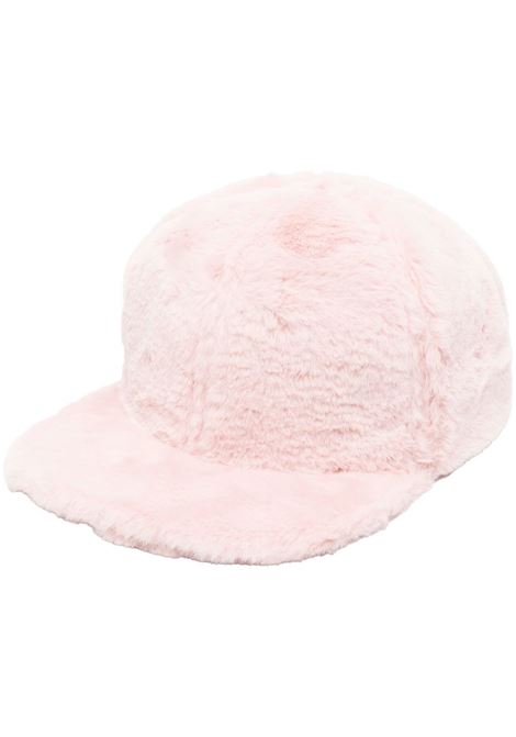Pink eco-fur baseball cap-men BOTTER | 9030A009SND