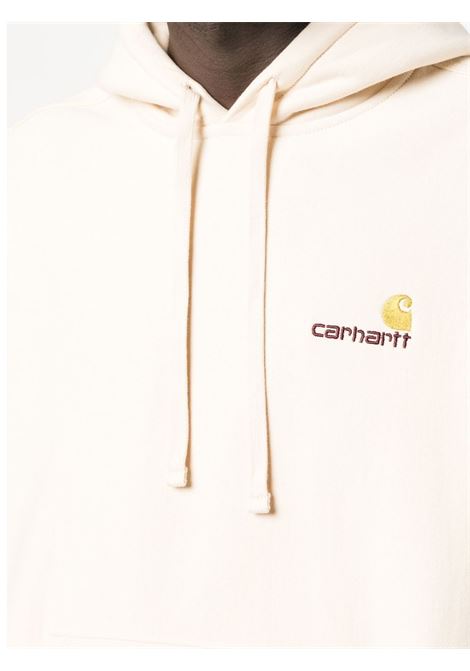 White hooded sweatshirt - men CARHARTT WIP | I028279XX0VY