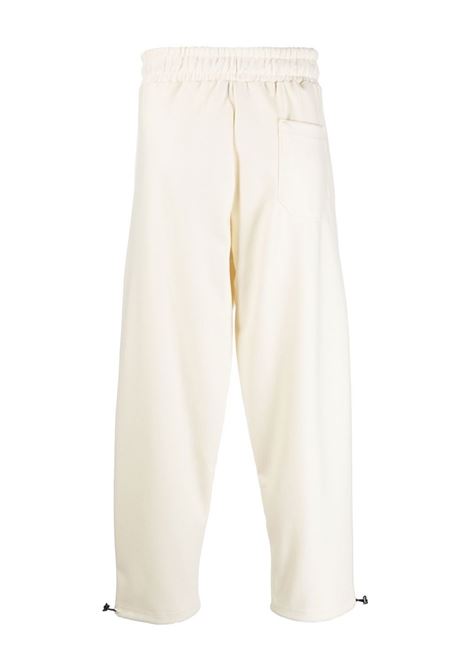 White drawstring track pants - men COSTUMEIN | T081777