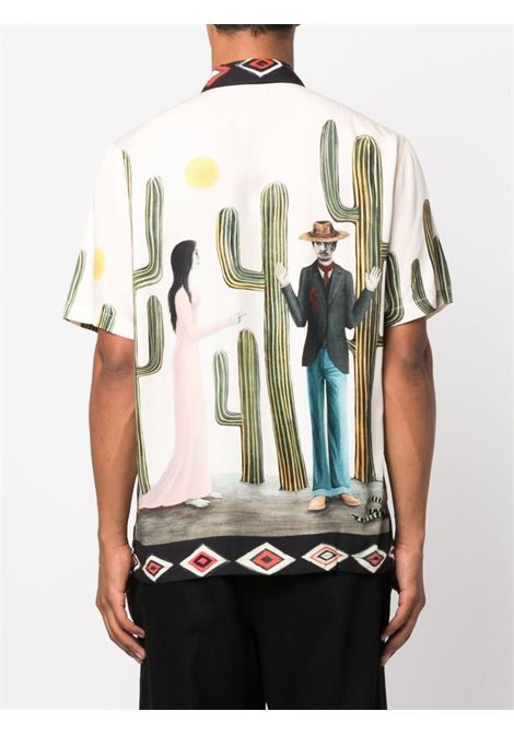 Camicia multicolore con stampa-uomo ENDLESS JOY | BANGBANGSHORTECR