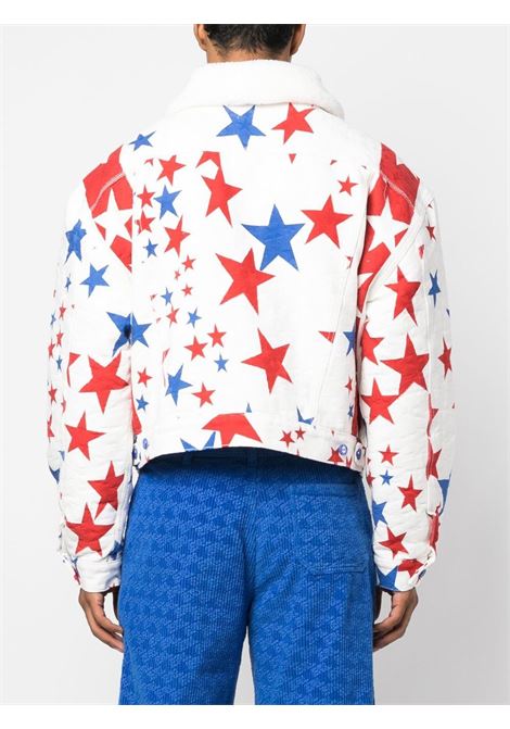 Multicolored star-print denim jacket - unisex ERL | ERL05J0221