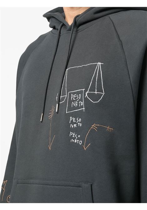 Grey printed sweatershirt - men ÉTUDES | H22MC274OC14GR