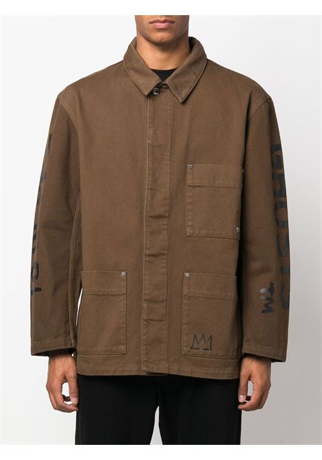 Brown printed jacket - men ÉTUDES | H22MC520CO08TN