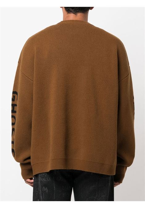 Brown embroidered sweatshirt - men ÉTUDES | H22MC605WO05TN