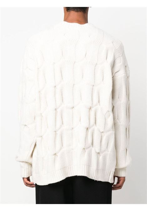White chunky sweatshirt - men ÉTUDES | H22MM603WO06OW