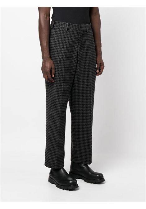 Grey check pattern trousers - men ÉTUDES | H22MM872WB00GR