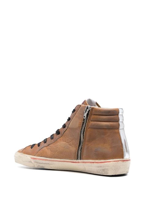 Sneakers alte slide in colore marrone-uomo GOLDEN GOOSE | GMF00115F00323455440