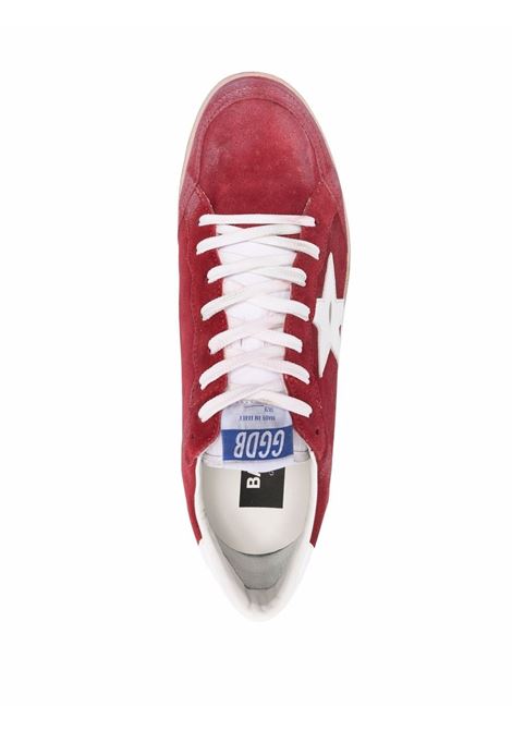 Sneakers Ballstar in colore rosso-uomo GOLDEN GOOSE | GMF00117F00258840410