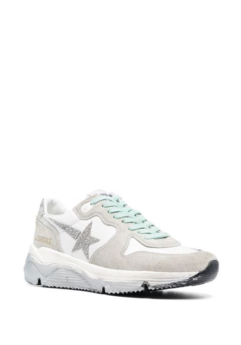 White and beige Running Sole low-top sneakers - women  GOLDEN GOOSE | GWF00126F00279310268