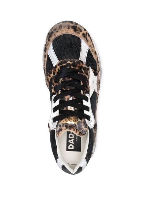Multicolour Running Sole leopard-patterned sneakers - women  GOLDEN GOOSE | GWF00199F00215981337