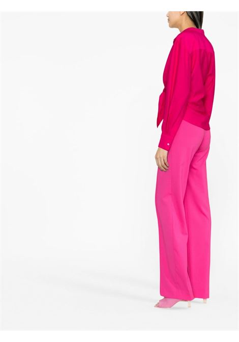 Pink bow shirt-women JACQUEMUS | 213SH0021020PINK