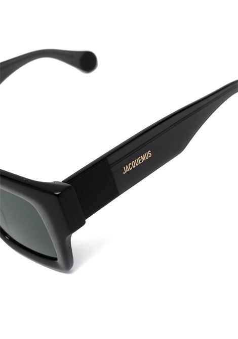 Occhiali da sole les lunettes baci in nero - unisex JACQUEMUS | 221AC0285040090