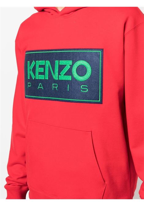 Red logo sweater - men KENZO | FC65SW4174ME21