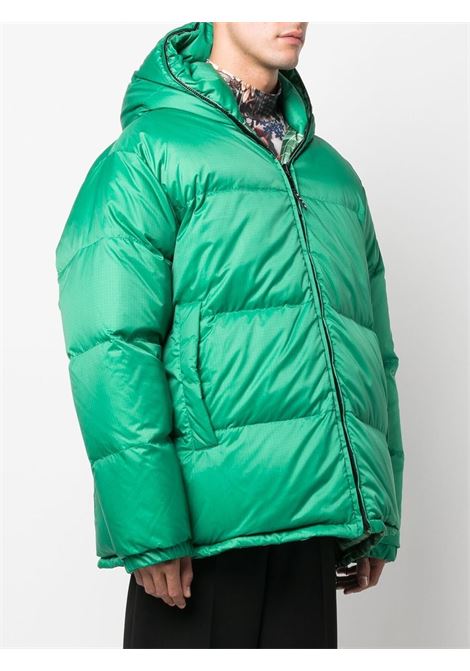Green reversible padded coat - men MARNI | PIMU0017BSUTN87700V70