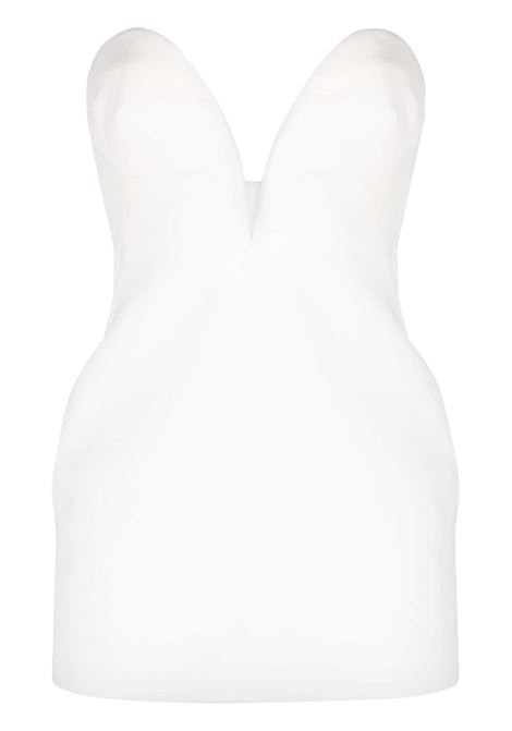 White bustier mini dress - women  MONOT | MONOTFW22878WHT