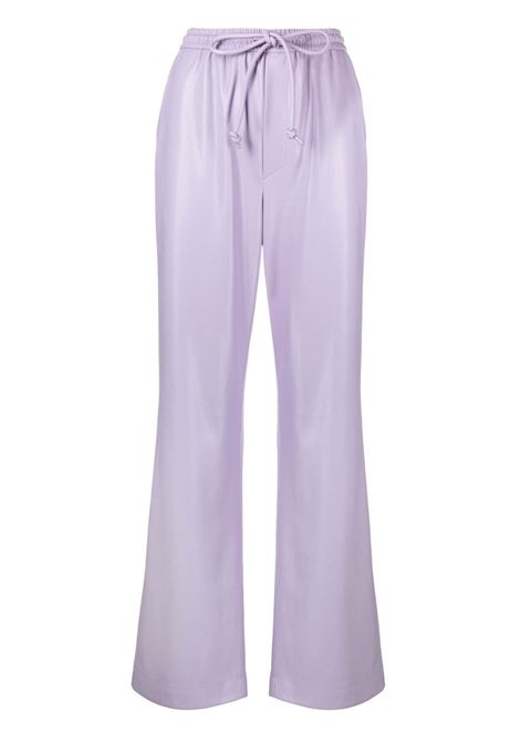 Pantaloni con coulisse in lilla - donna NANUSHKA | NW22FWPA00343LLC
