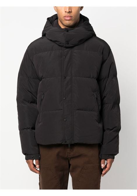 Black hooded padded jacket - men REPRESENT | M0115101BLK
