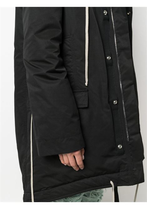 Black oversized parka jacket-women RICK OWENS DRKSHDW | DS02B4900MU09