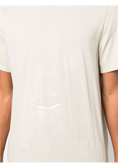 T-shirt oversize grigia-uomo RICK OWENS DRKSHDW | DU02B4250RNEP20811PO