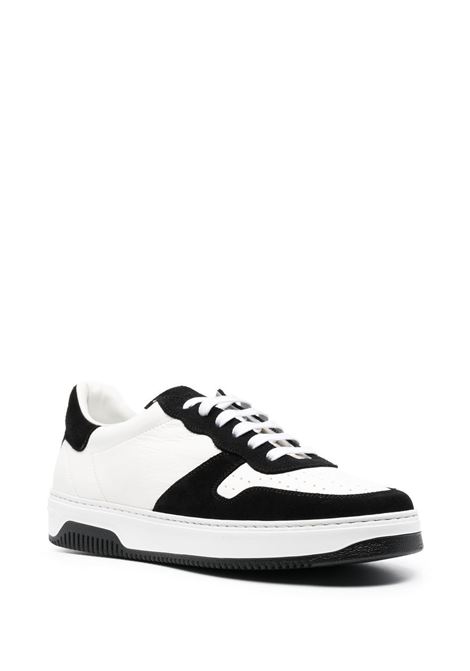 Sneakers basse in bianco e nero - uomo TAGLIATORE | NATE2AHNI22MN22I457