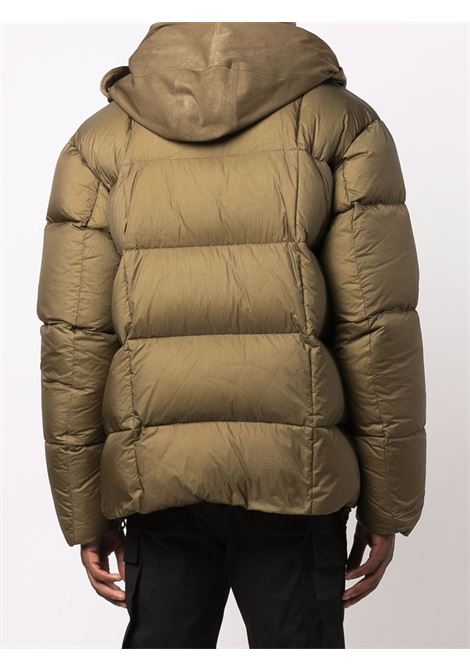 Beige hooded padded jacket-men TEN C | 21CTCUC03121903