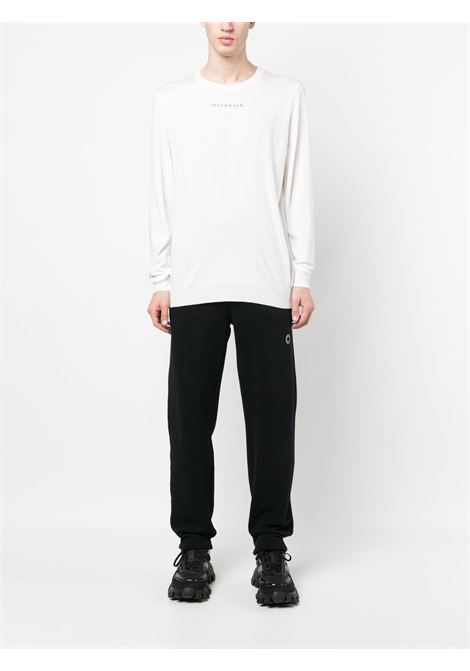 White logo sweatshirt - men THROWBACK | TBKGOATWHT