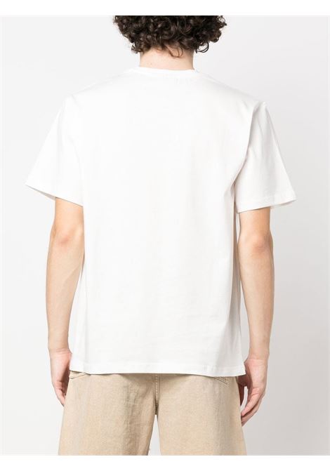 White pepsi logo-print t-shirt - men  THROWBACK | TPTLOGOWHT