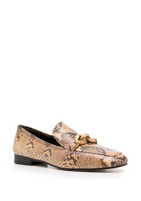 Beige and brown horse-head detail loafers - women TORY BURCH | 138466250