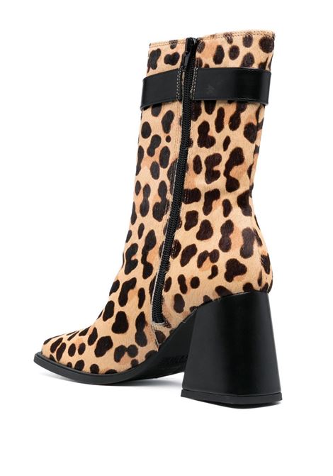 Leopard printed boots-women VERSACE JEANS COUTURE | 73VA3S01ZP126Y4V