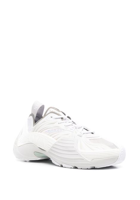 Sneakers con pannelli in colore bianco-uomo LANVIN | FMSKIK00MEFRE2200