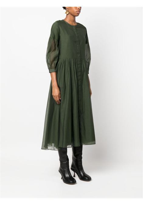 Green peonia dress - women  'S MAXMARA | 2392262239600036