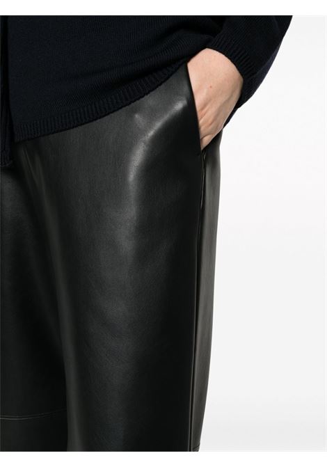 Black orli cropped wide-leg trousers - women  'S MAXMARA | 2397860333600002