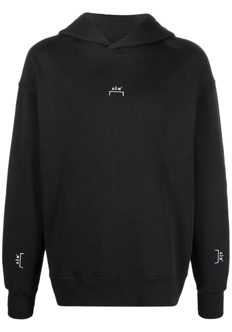 Black logo-print sweatshirt - men A-COLD-WALL* | ACWMW081BLK