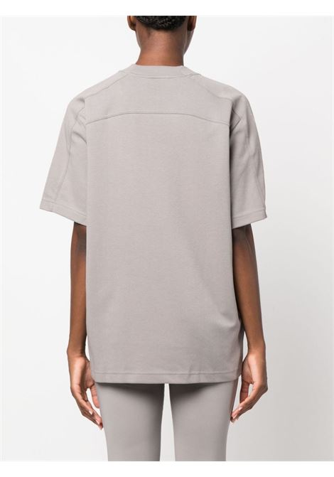 Grey logo-print jersey T-shirt - women ADIDAS BY STELLA MC CARTNEY | IM3617GRY