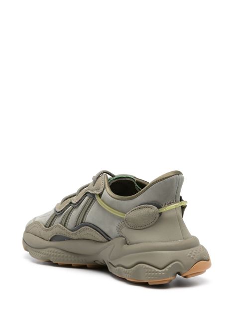 Grey and green Ozweego sneakers - men ADIDAS | EE6461GRY