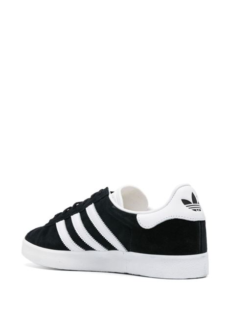 Black and white Gazelle 85 low-top sneakers - men ADIDAS | IE2166BLKWHT