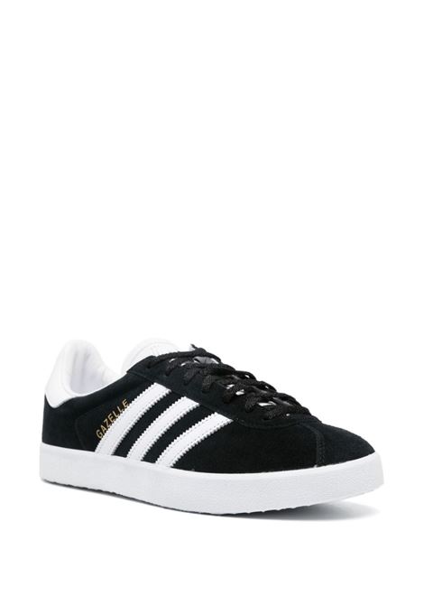 Black and white Gazelle 85 low-top sneakers - men ADIDAS | IE2166BLKWHT