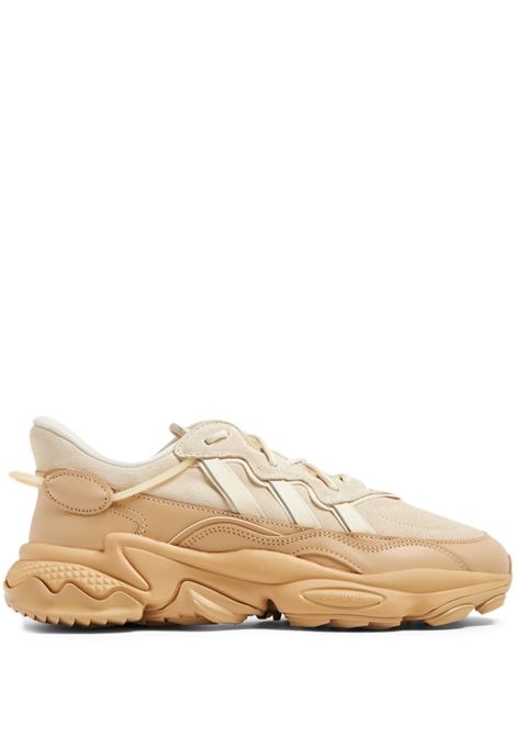 Ozweego lace-up  sneakers in beige - unisex ADIDAS | IF3336BG