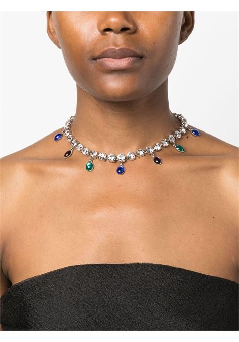 Multicolour Crystal pendants necklace - women ALESSANDRA RICH | FABA2982J041001