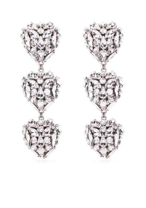 Orecchini pendenti con cristalli in argento - donna ALESSANDRA RICH | FABA3060J00040001
