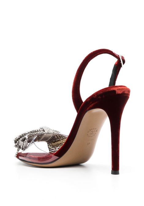 Sandali con cristalli 105mm in rosso - donna ALEXANDRE VAUTHIER | AVE3000006