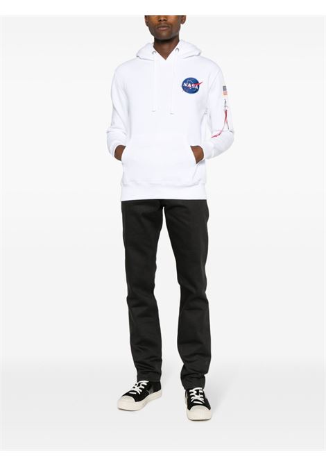 White Space Shuttle graphic-print sweatshirt - men ALPHA INDUSTRIES | 178317A09
