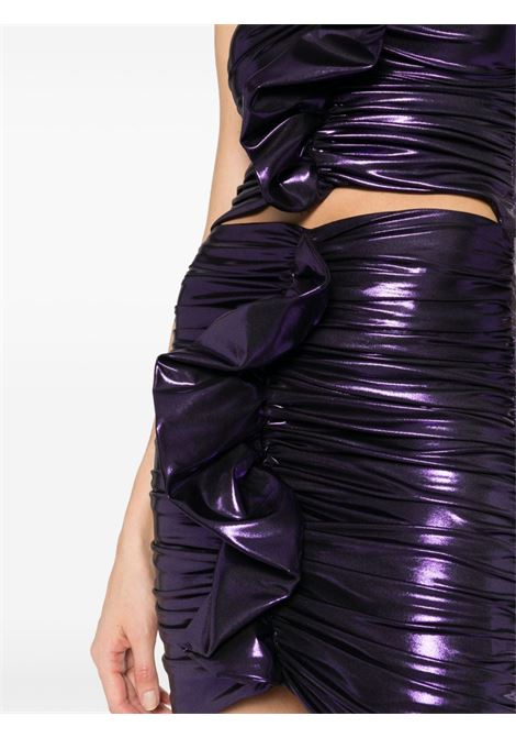 Violet cut-out bandeau minidress - women AMEN | HMW23416093