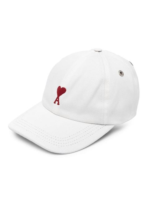 Cappello da baseball in bianco - unisex AMI PARIS | UCP006DE0020185